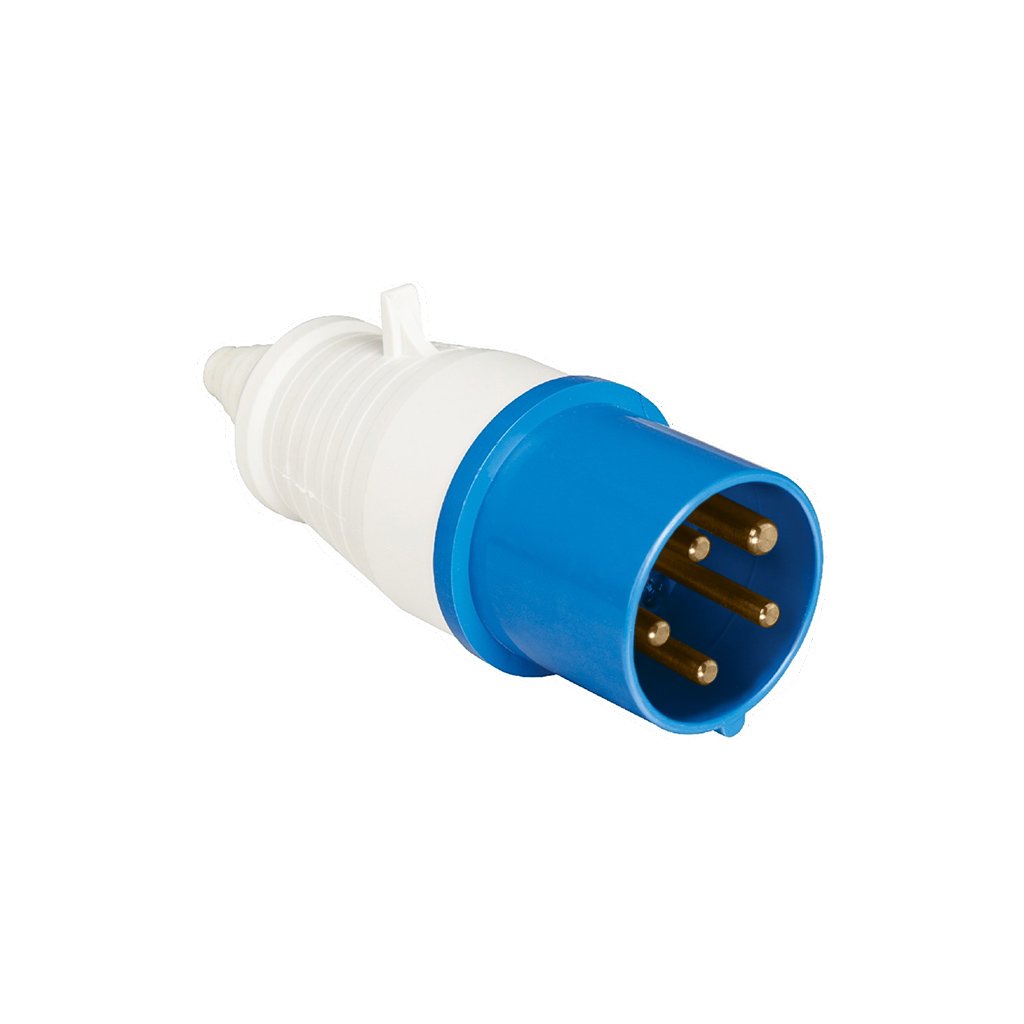 Plug 3P+T+N 32A 220V Azul 9H – UP Electronic
