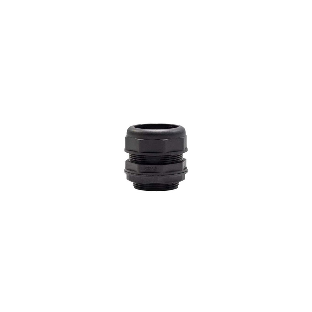 Conector Poliamida Reto para Mangueira 1 Preto – UP Electronic