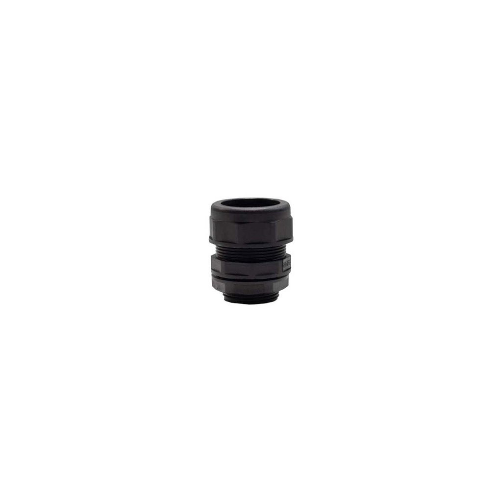 Conector Poliamida Reto Pg 21 para Mangueira 3/4 Preto UP El – UP Electronic