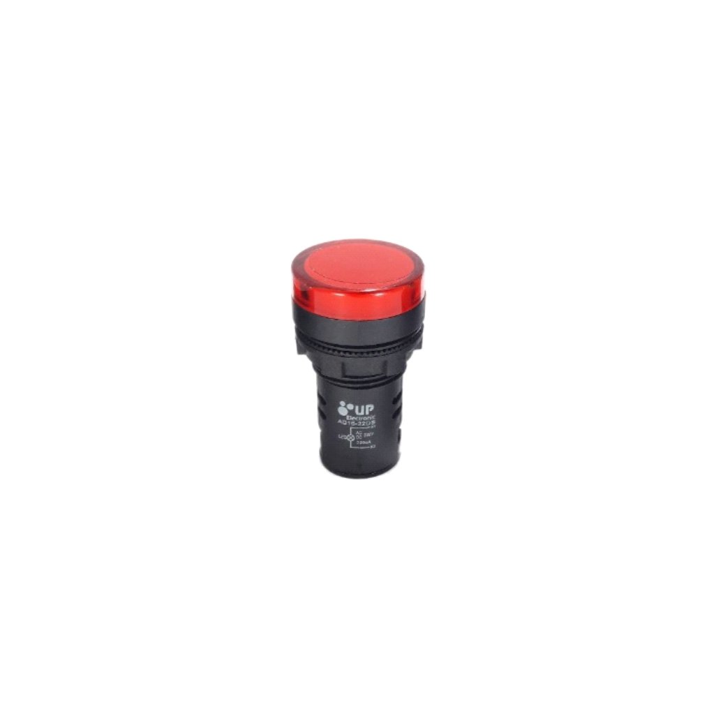 Sinaleiro LED 22MM Vermelho 380V – UP Electronic