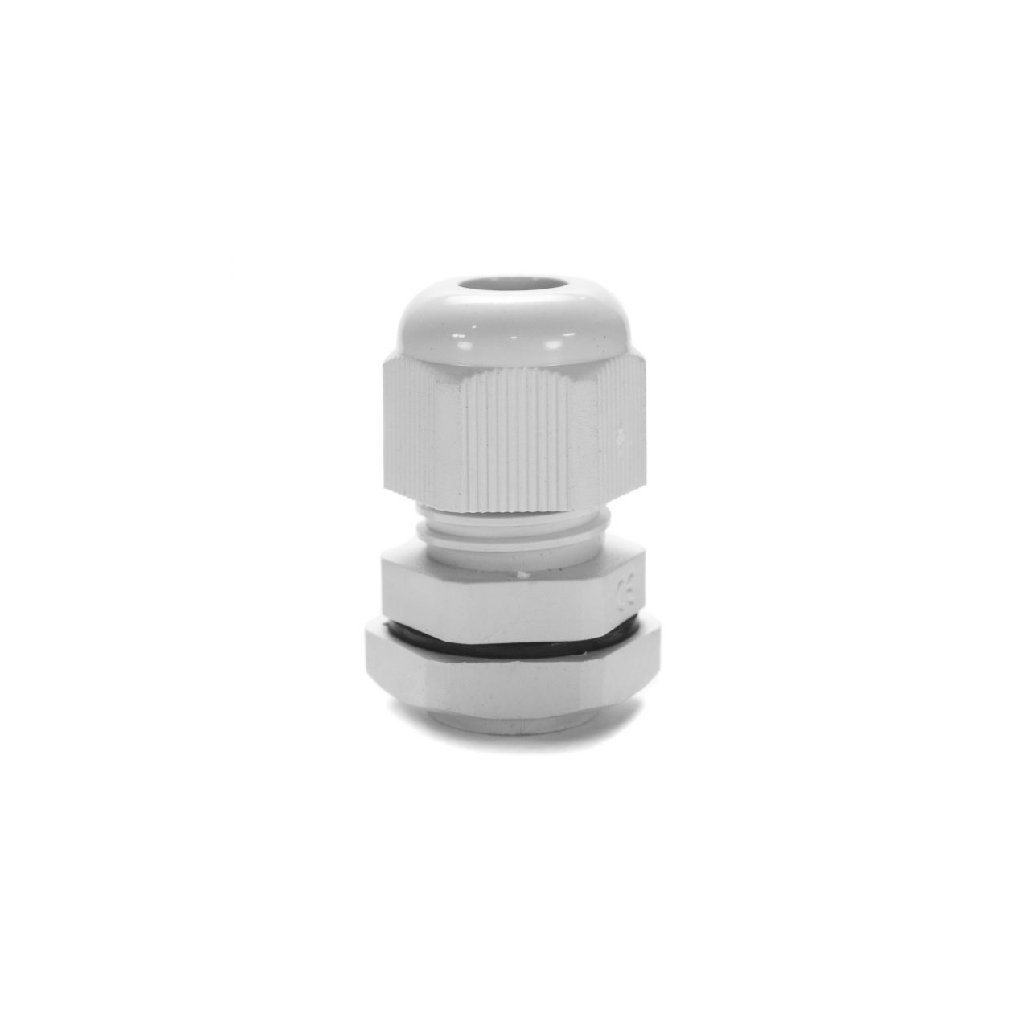 Prensa Cabo Nylon PG09 Branco – UP Electronic