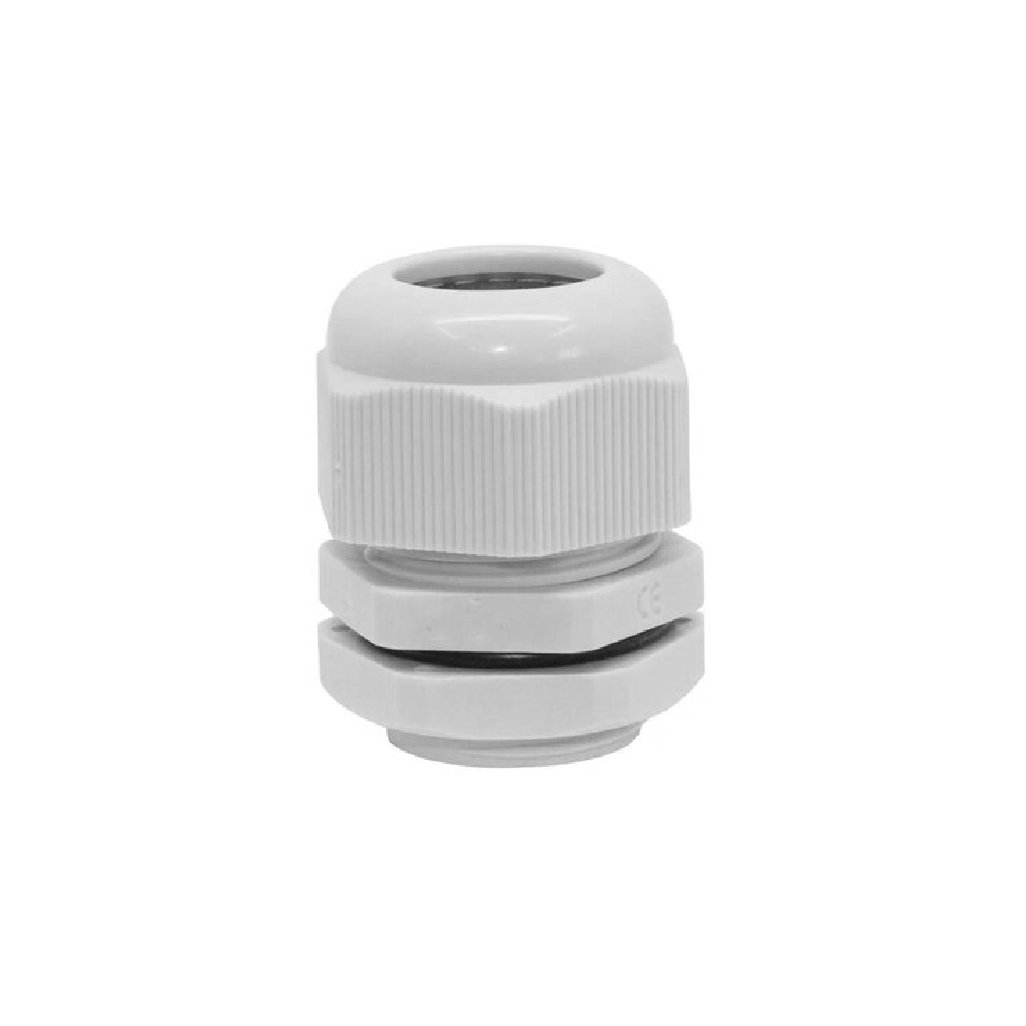 Prensa Cabo Nylon PG29 Branco – UP Electronic