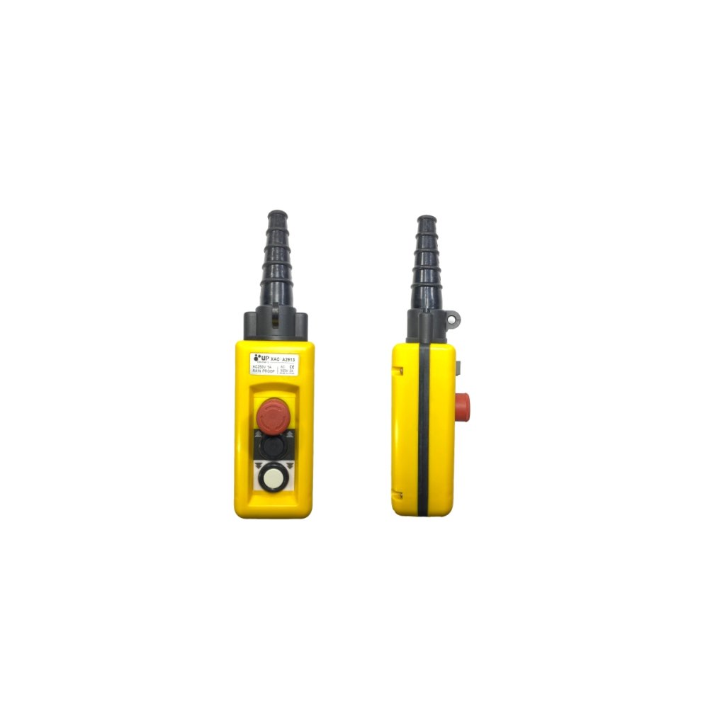 Botoeira Ponte Rolante 2 Botoes SOBE/DESCE + Emergencia Dup – UP Electronic