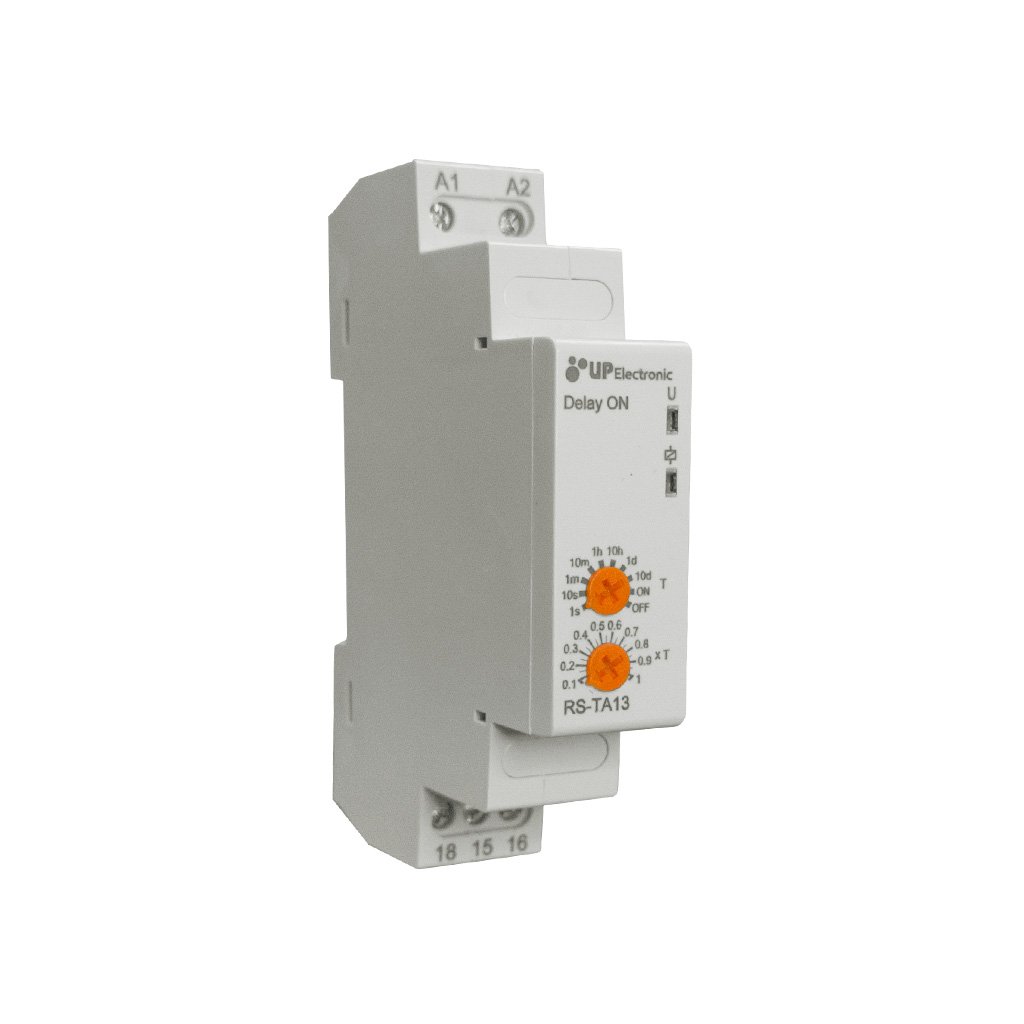 Rele de Tempo 0.1S A 10D Retardo Na Energizacao 24-240V UP – UP Electronic