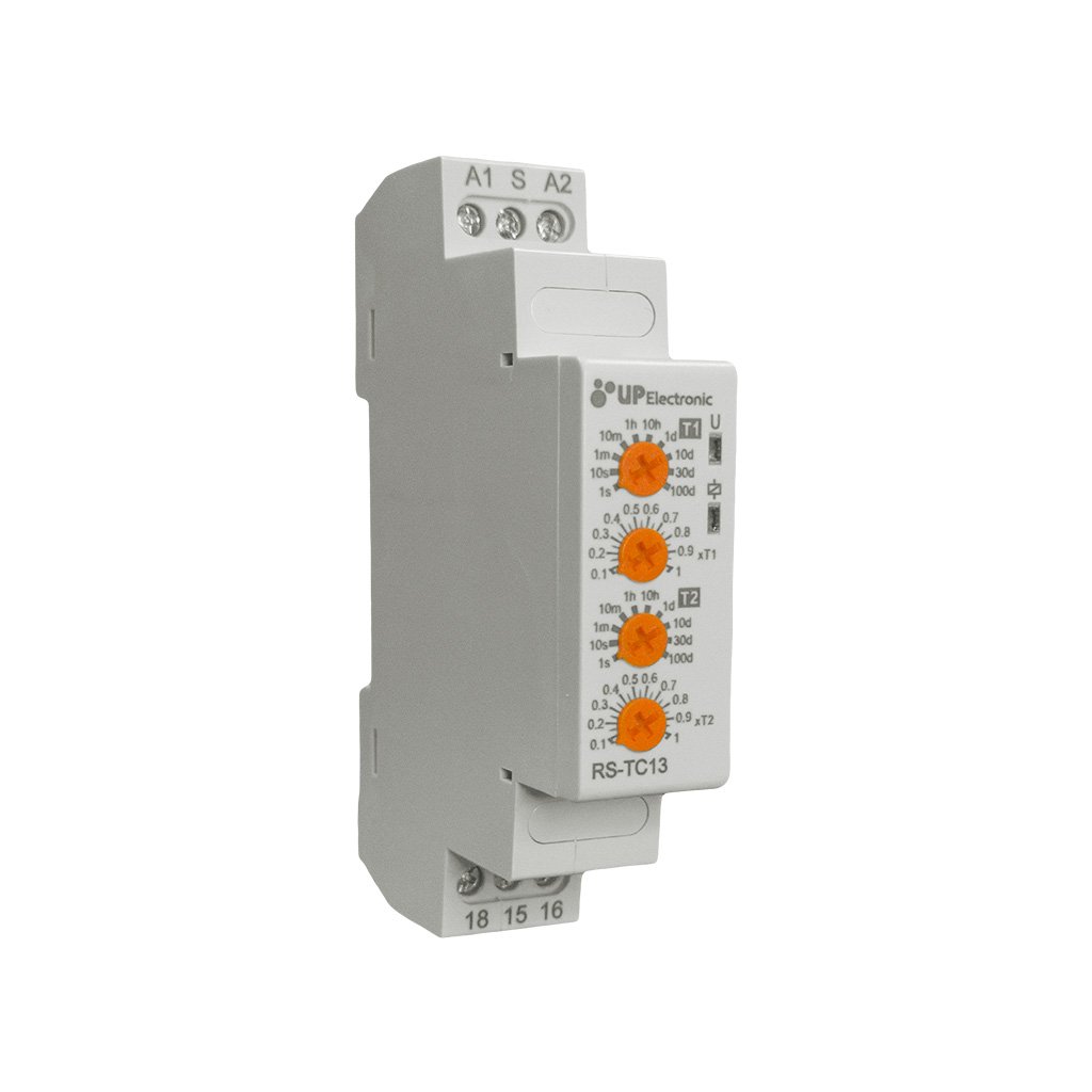 Rele de Tempo 0.1S A 100D Ciclico 24-242V – UP Electronic
