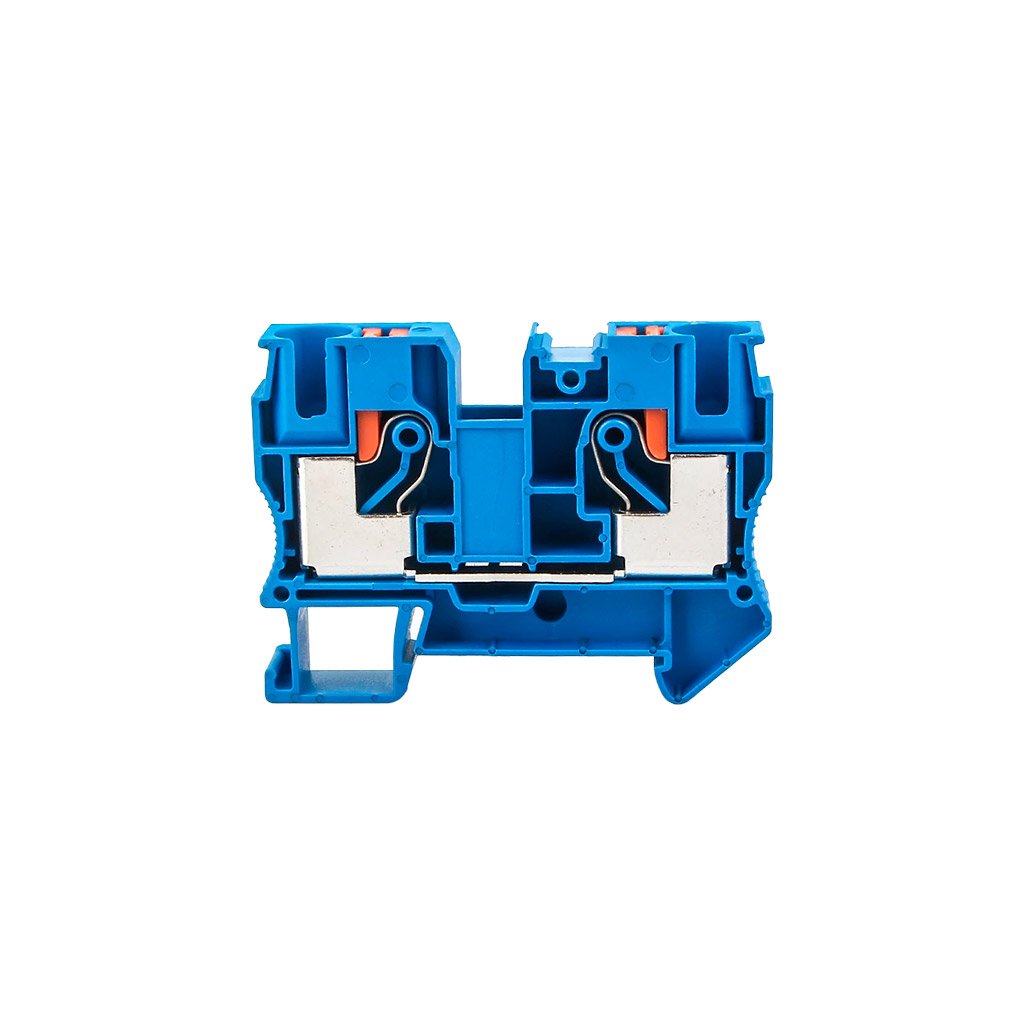 Borne de Passagem Mola PUSH-IN 10MM Azul – UP Connect
