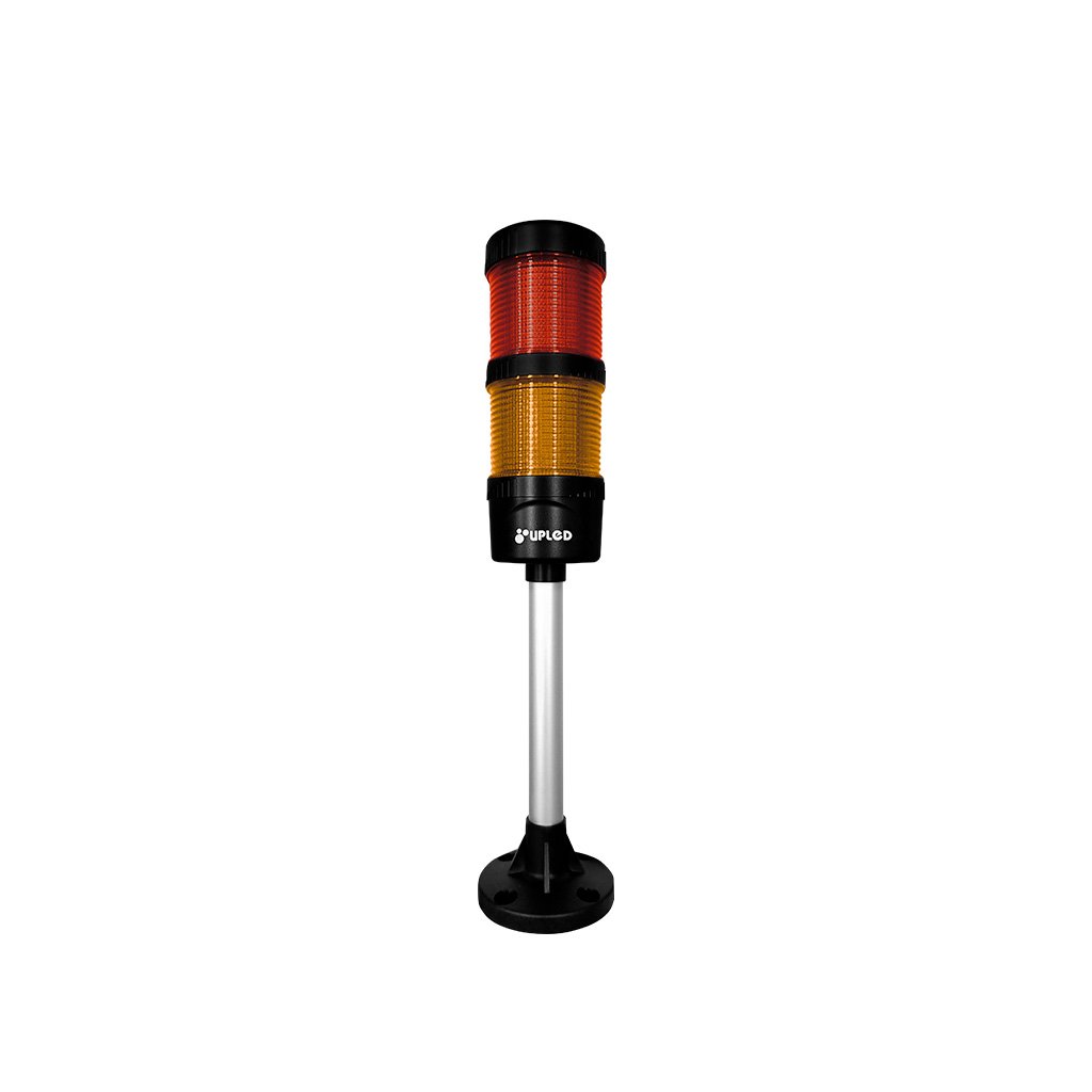 Torre VERDE/AMARELO 24V Base Fixa – UPLED