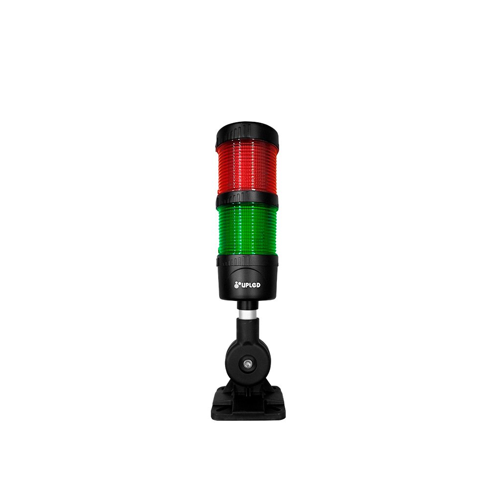 Torre VERDE/VERMELHO 24V Base 90G – UPLED
