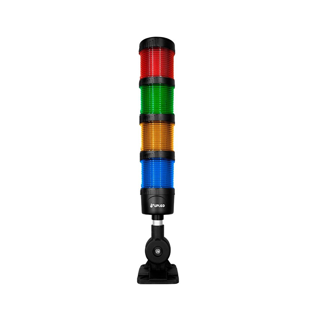 Torre AZUL/VERDE/AMARELO/VERMELHO 24V Base 90G – UPLED
