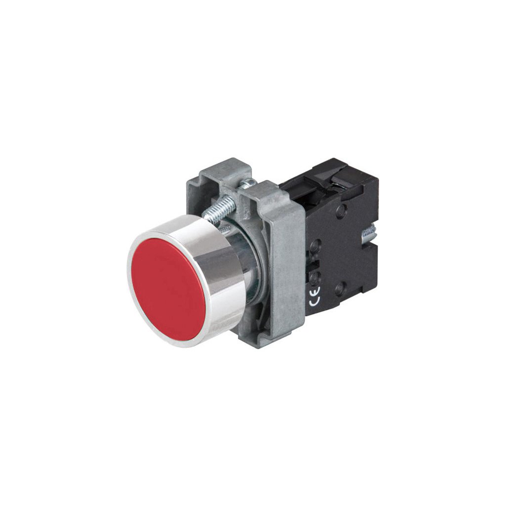 Botao Pulso 22MM LA167 B2 Vermelho Metálico – UP Electronic