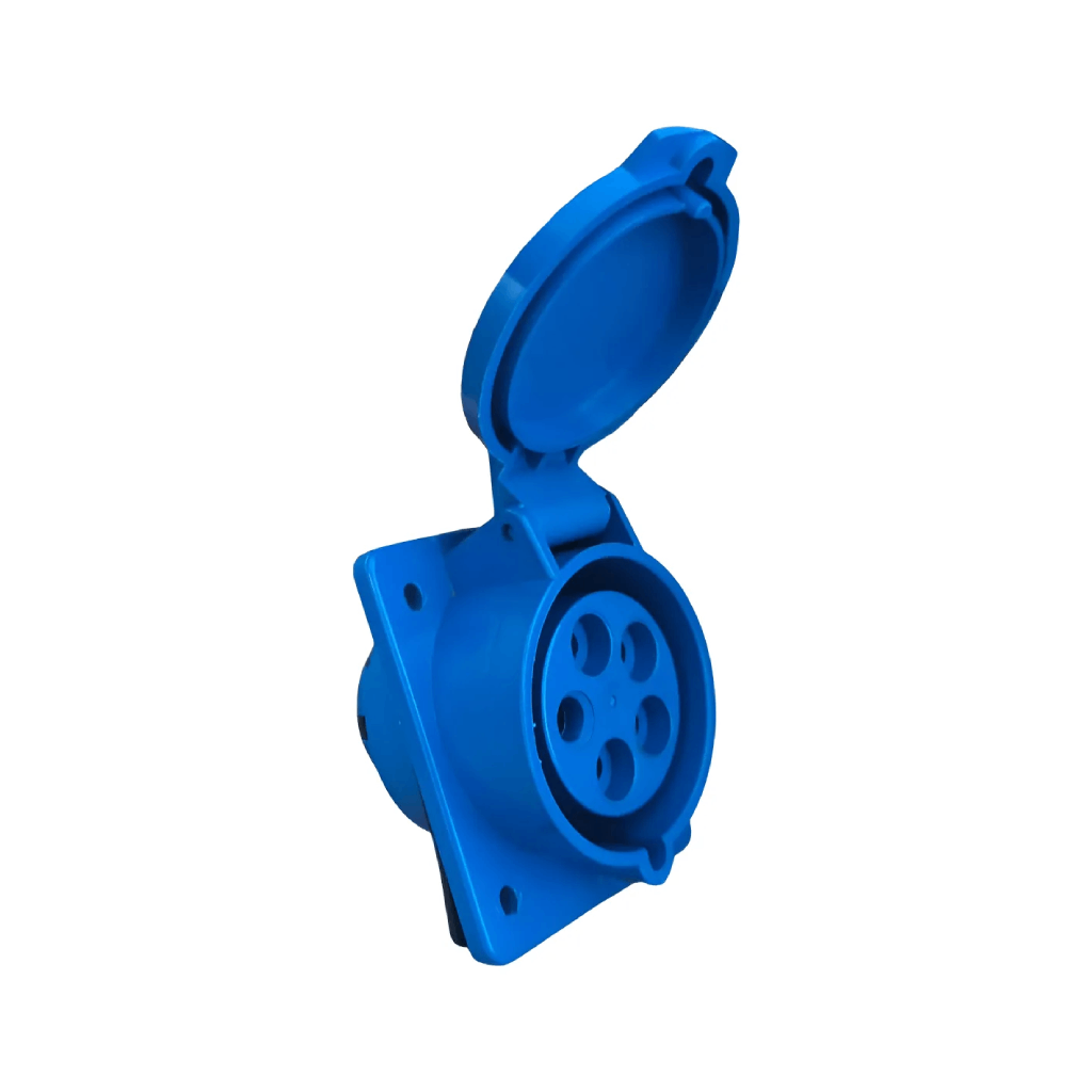 Tomada Embutir 3P+T 32A 220V Azul 9H – UP Electronic