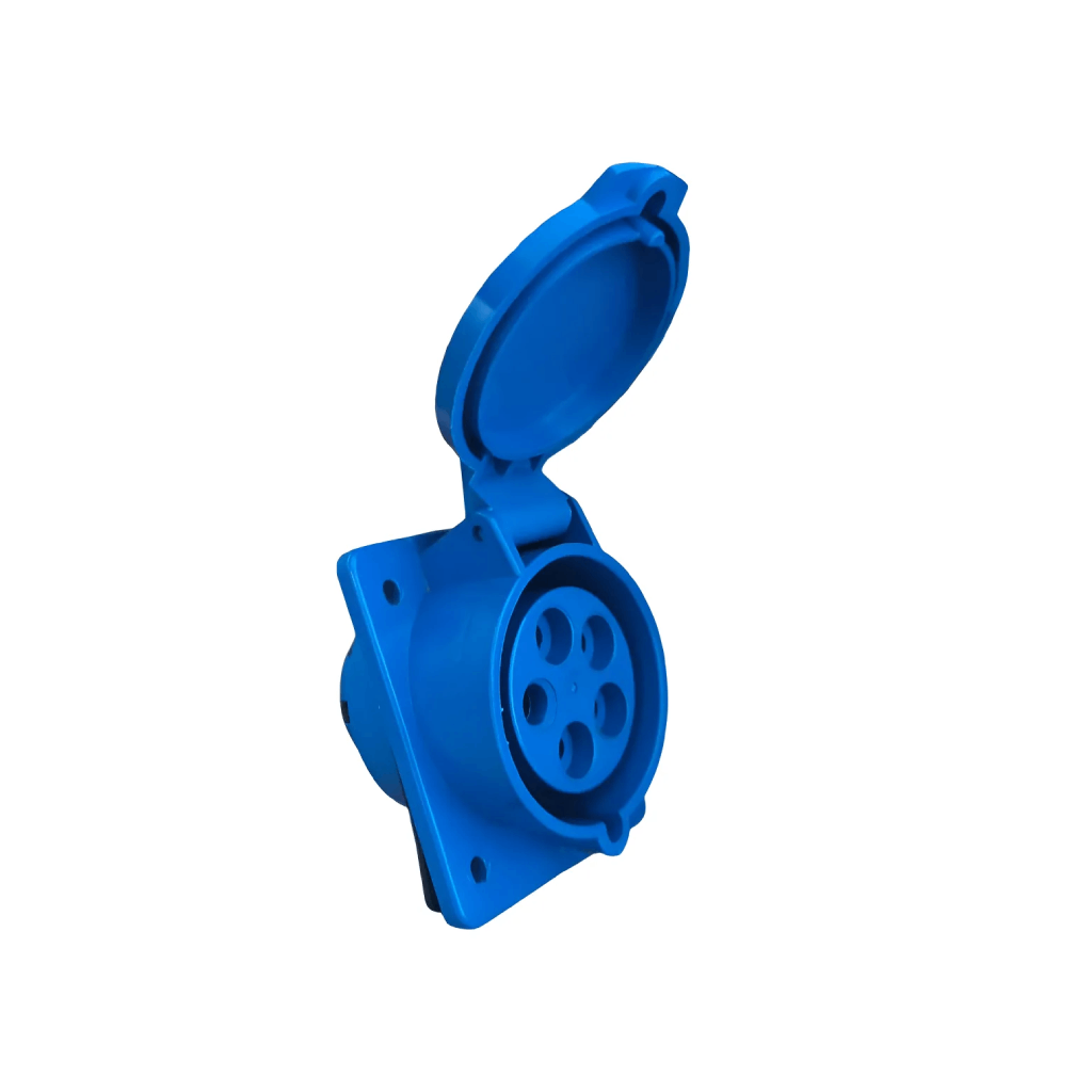 Tomada Embutir 3P+T+N 16A 220V Azul 9H – UP Electronic