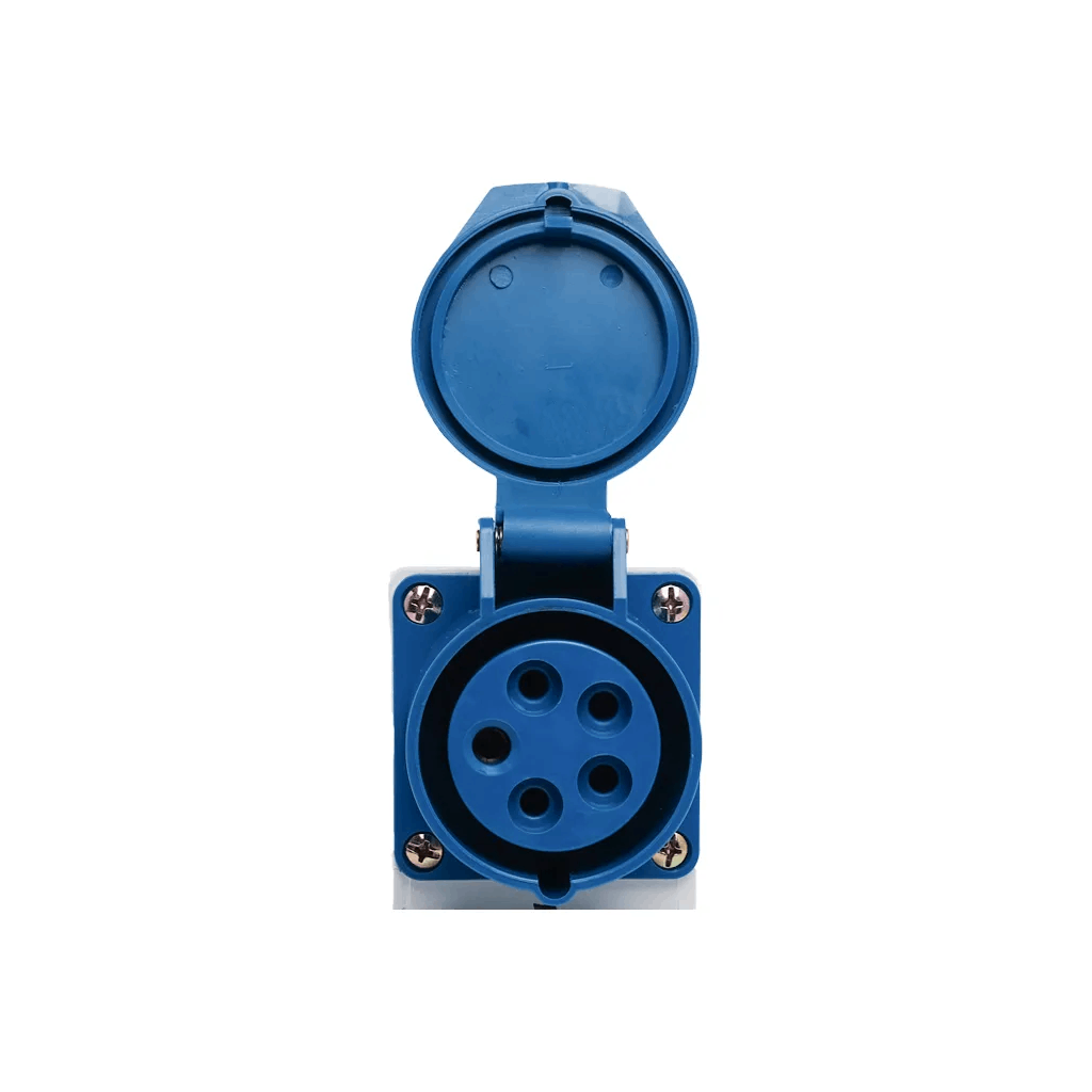 Tomada Sobrepor 3P+T+N 16A 220V Azul 9H – UP Electronic