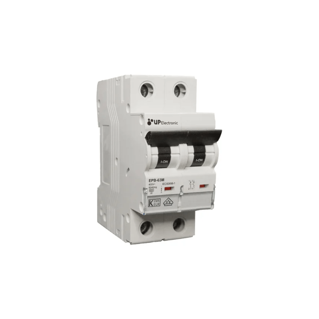 Disjuntor MCB Corrente DC 2P 63A 6KA – UP Electronic