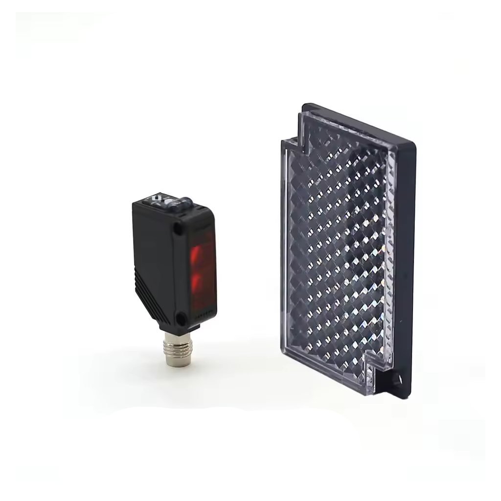 Sensor Ret Mini Foto Prismatico Plug M8 2MT Pnp 24V Weit – UP Electronic