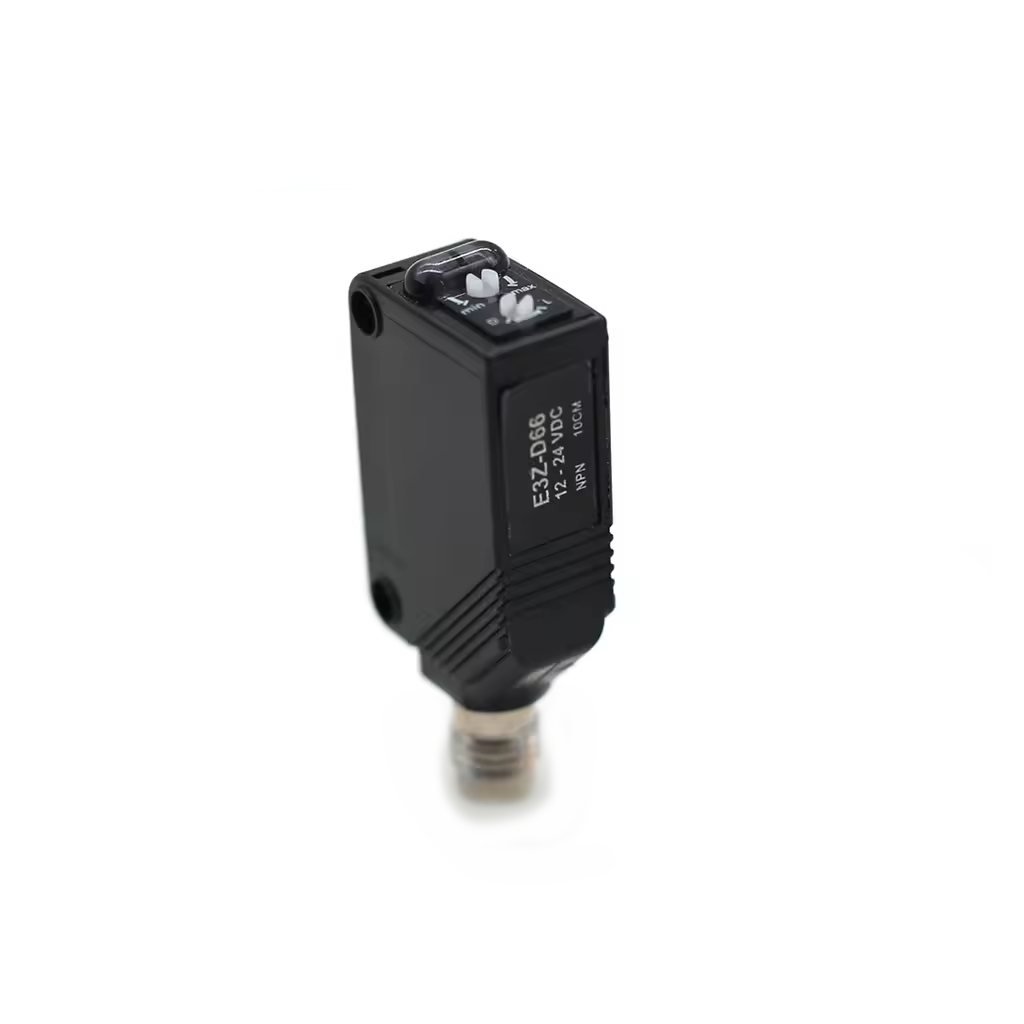 Sensor Ret Mini Foto Elétrico Fuso Plug M8 Pnp 24V – UP Electronic
