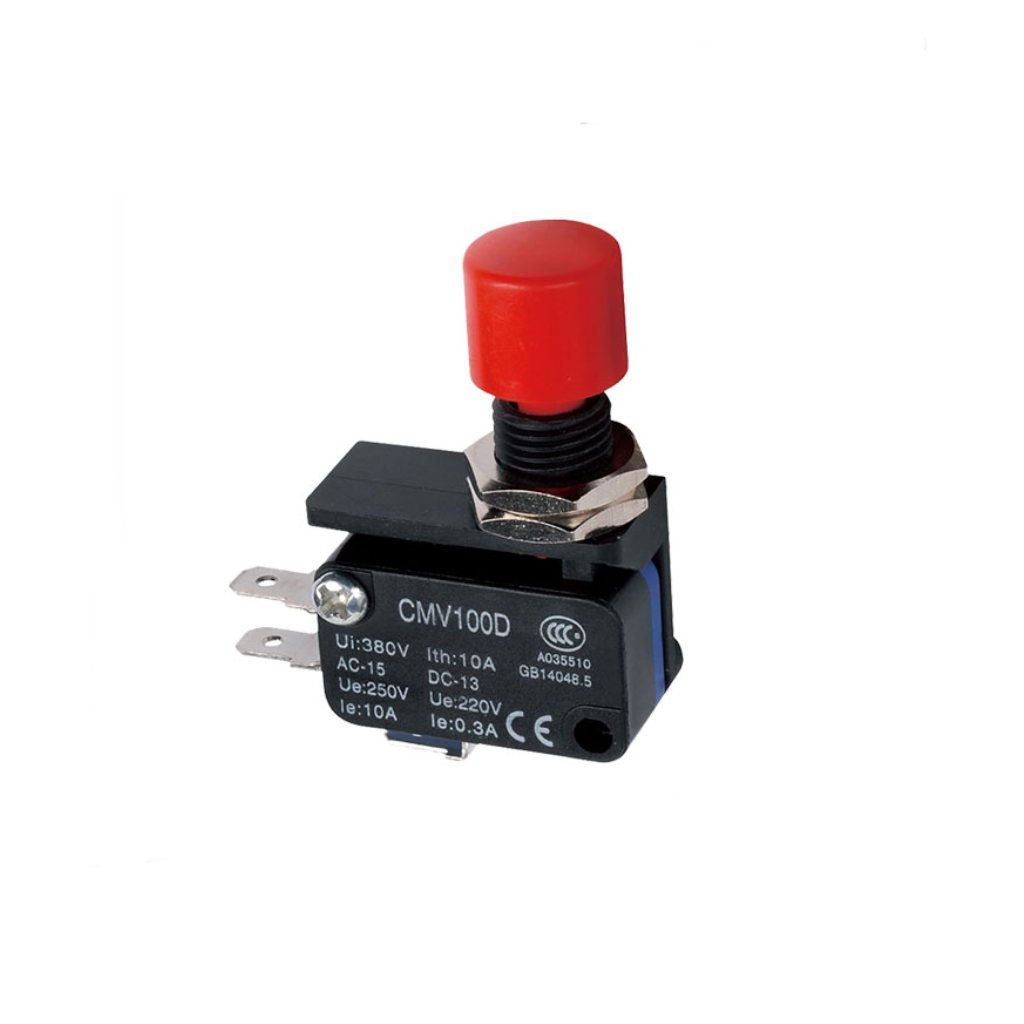 Mini Micro Botao Pulso Vermelho Pvc – UP Electronic