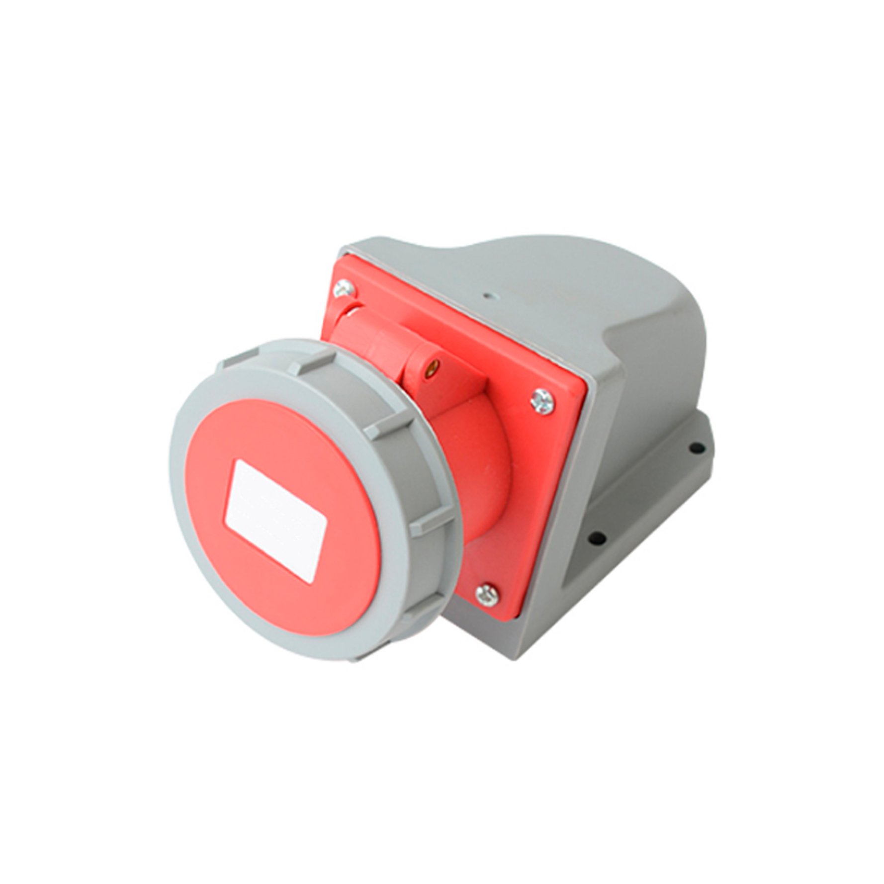Tomada IP67 Sobrepor 3P+T 32A 380V Vermelho 6H UP Electron – UP Electronic