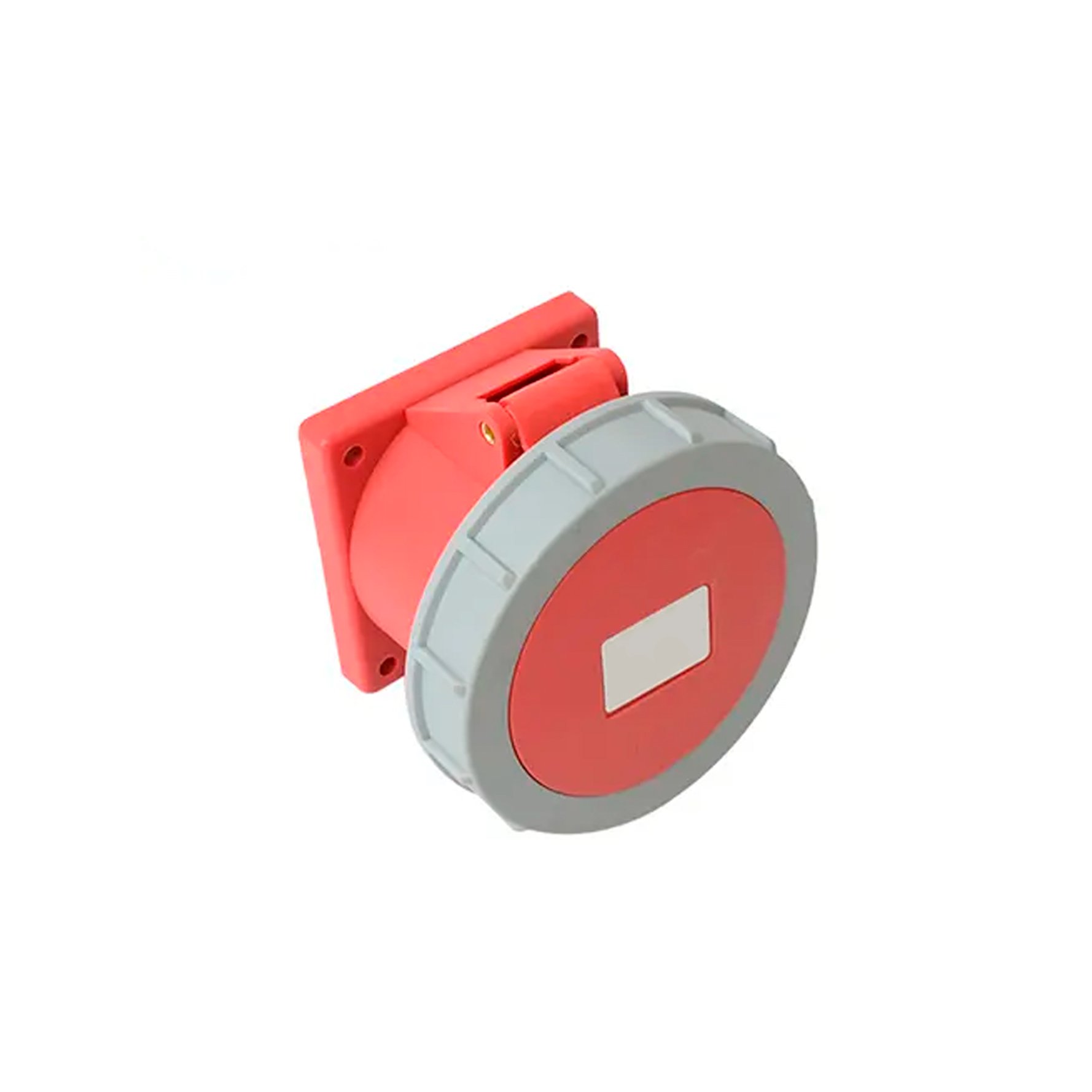 Tomada IP67 Embutir 3P+T+N 32A 380V Vermelho 6H – UP Electronic