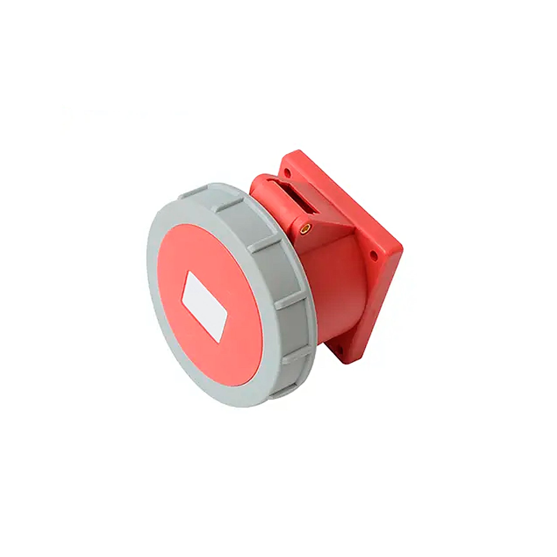 Tomada IP67 Embutir 3P+T+N 16A 380V Vermelho 6H UP Electroni – UP Electronic