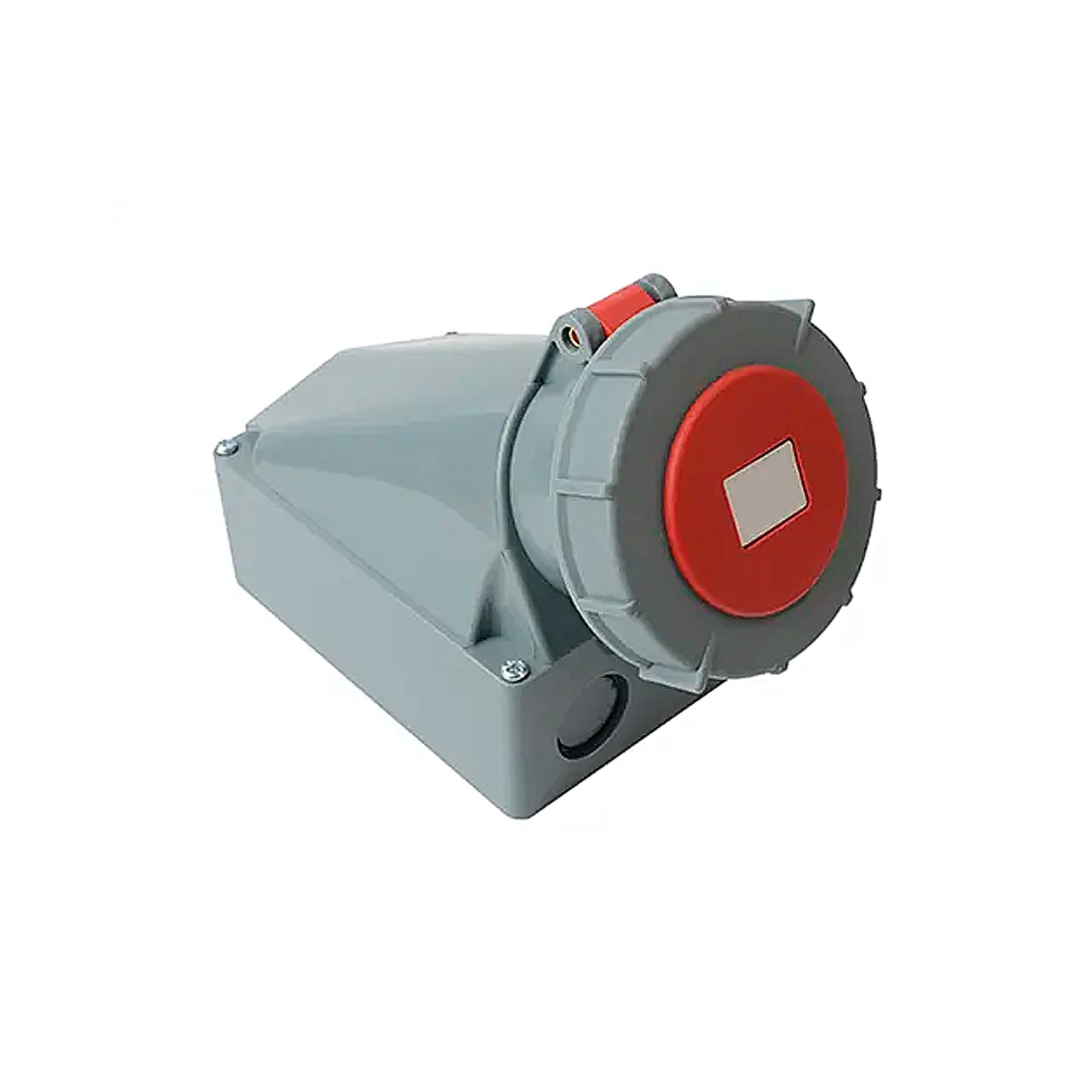 Tomada Sobrepor 3P+T+N 63A 380V Vermelho 6H – UP Electronic