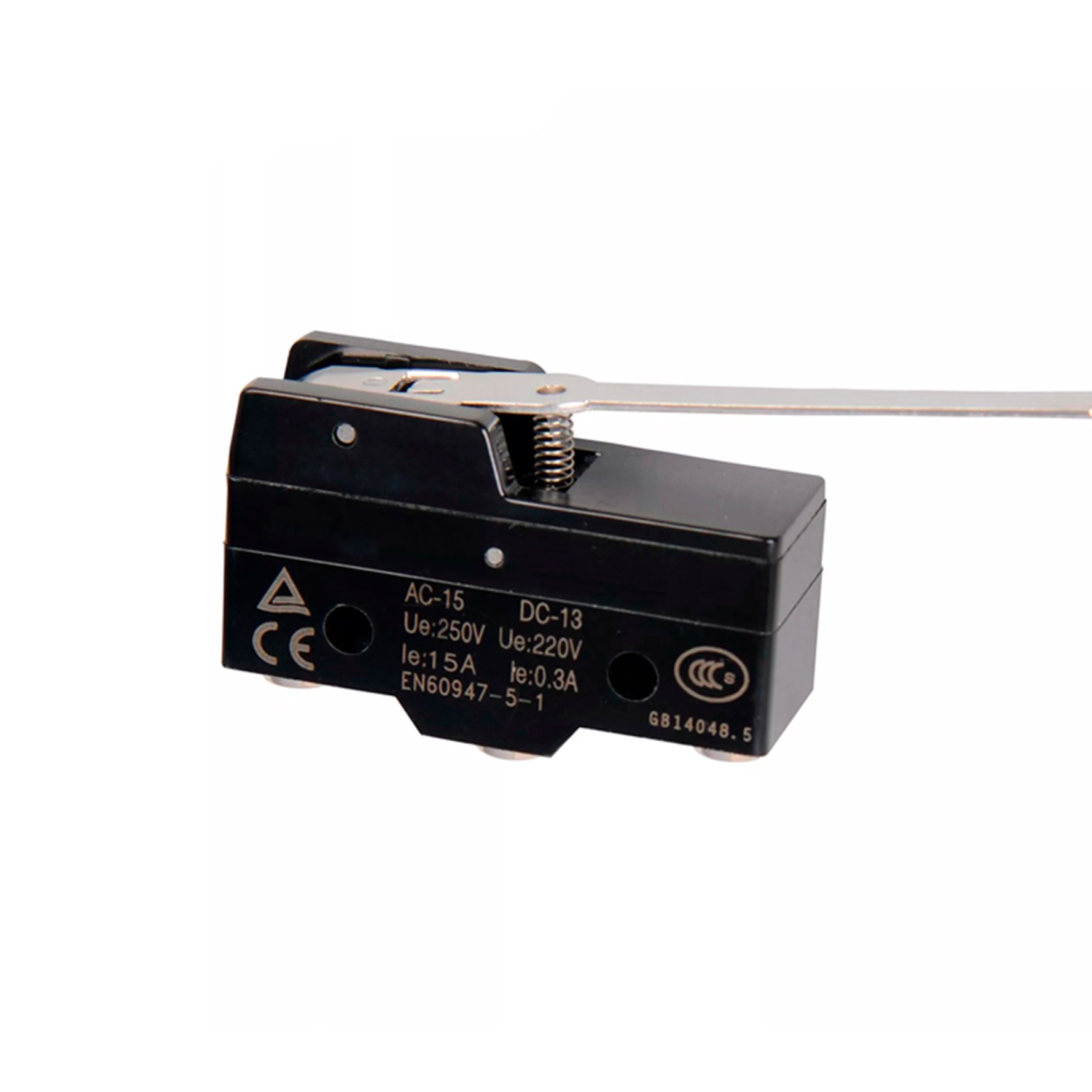 Micro Fim de Curso Z-15QW-B Haste Reta Longa Pvc UP Electron – UP Electronic