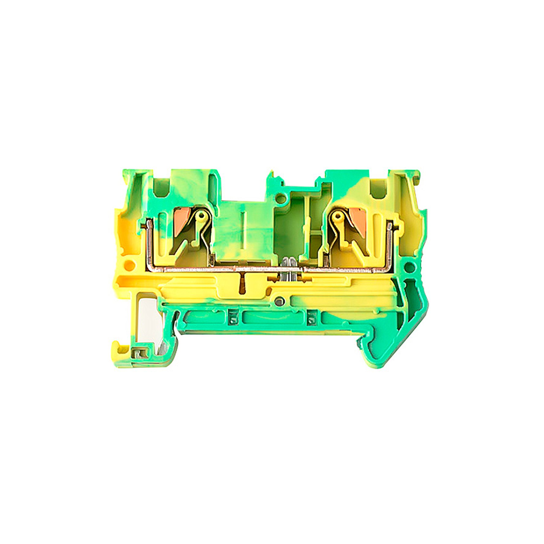 Borne de Passagem Mola PUSH-IN 4MM Terra – UP Connect