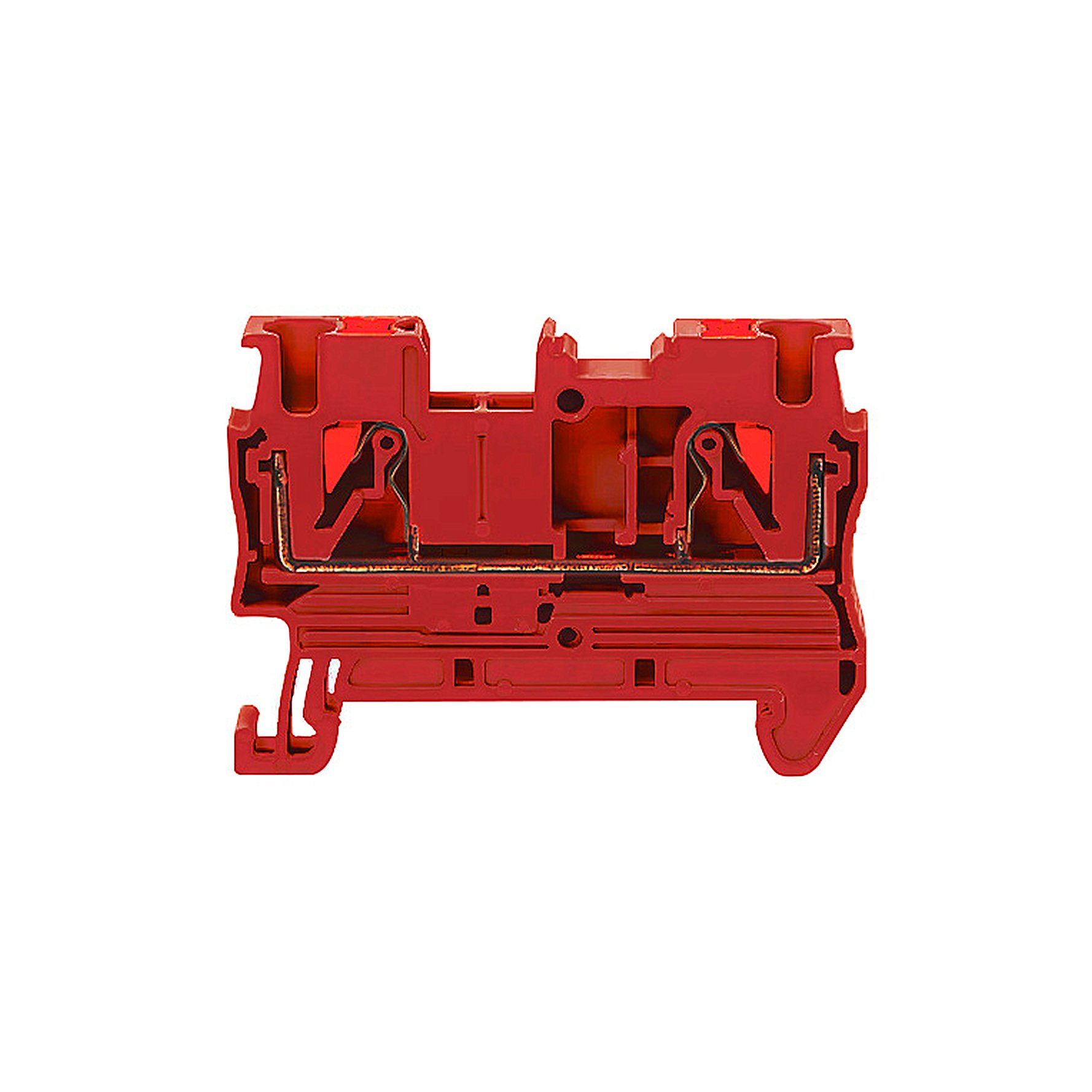 Borne de Passagem Mola PUSH-IN 2,5MM Vermelho – UP Connect