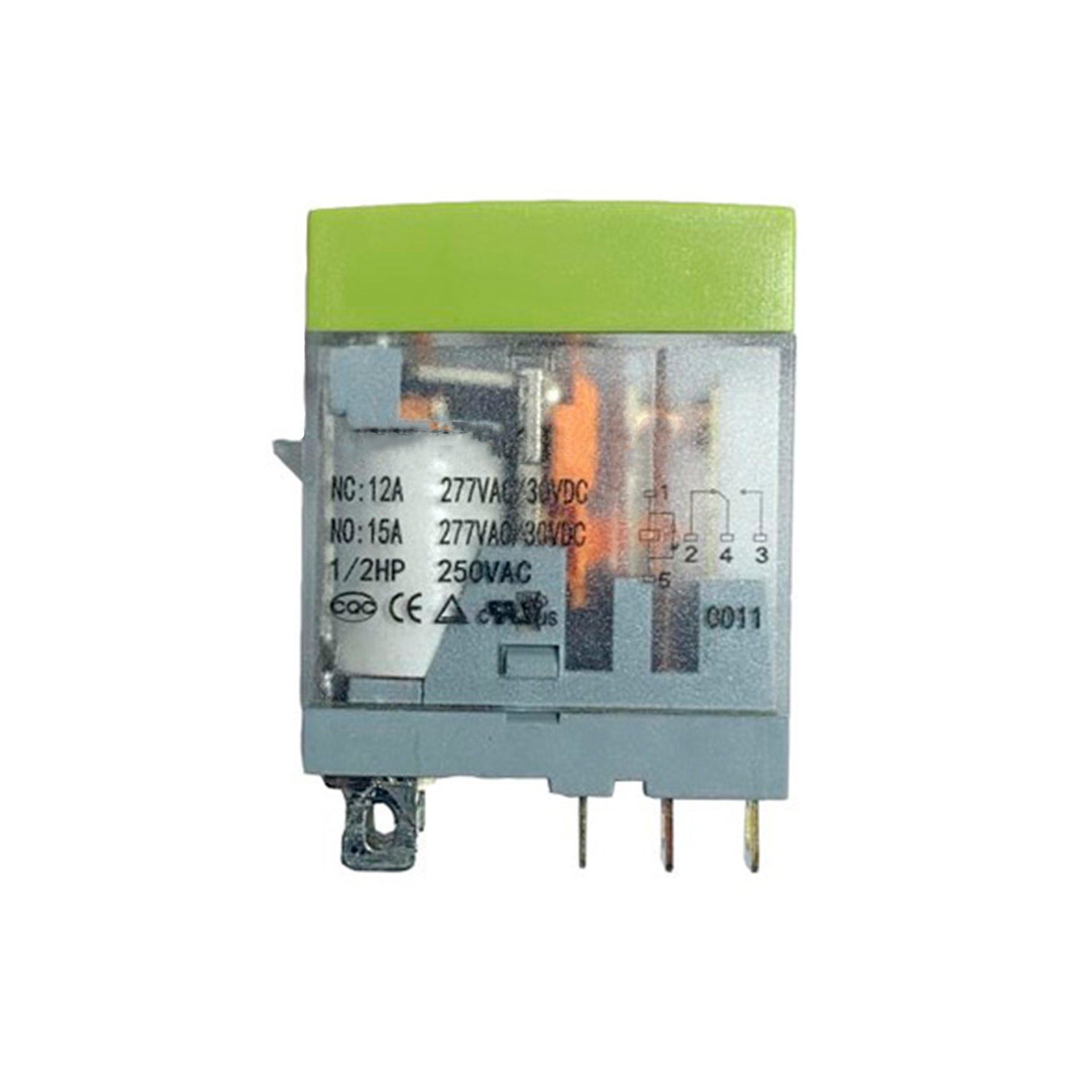 Inserto Rele Acoplador Reposicao 5 Pinos 1 Rev 24VCC 12A – UP Electronic