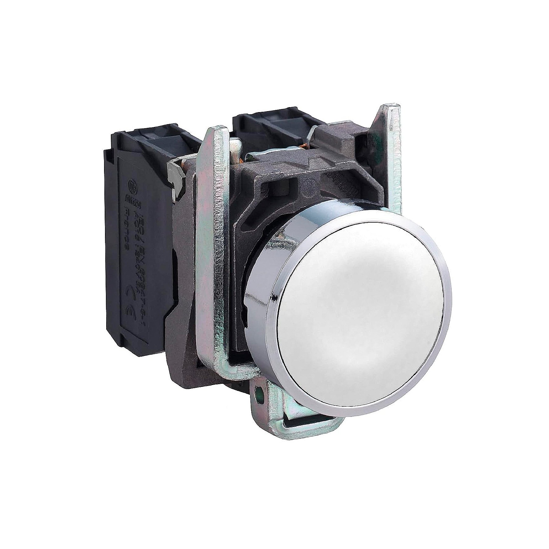 Botao Impulso Iluminado 24VDC Branco LA167 B4 – UP Electronic